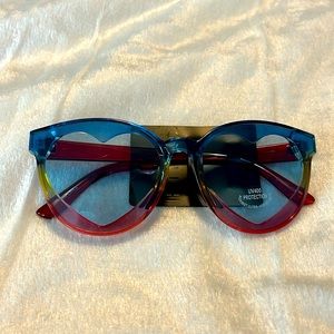 Heart shaped sunglasses